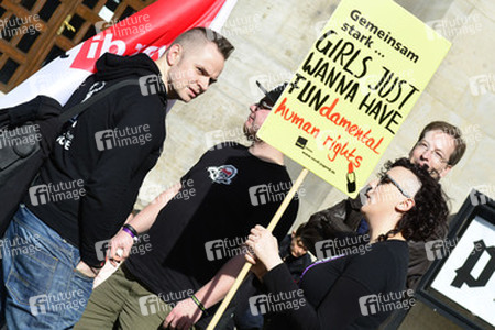 Weltfrauentag Demo, Berlin