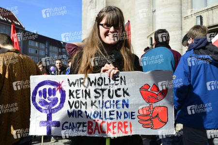 Weltfrauentag Demo, Berlin