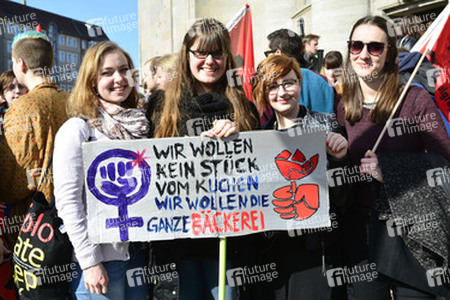 Weltfrauentag Demo, Berlin