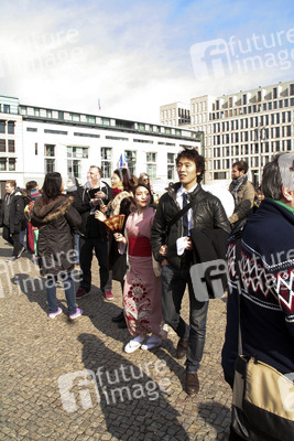 Kazaguruma-Demo zum 4. Jahrestag von Fukushima, Berlin