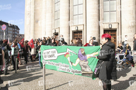 Weltfrauentag Demo, Berlin