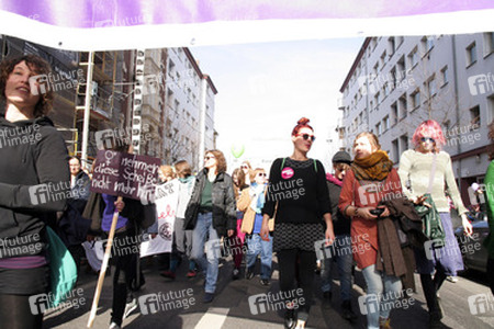 Weltfrauentag Demo, Berlin