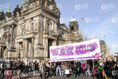 Weltfrauentag Demo, Berlin