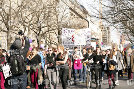Weltfrauentag Demo, Berlin