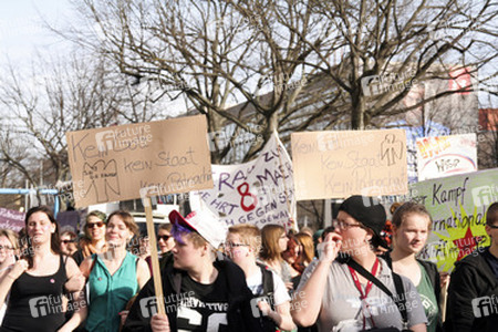 Weltfrauentag Demo, Berlin