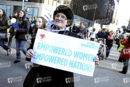 International Women's Day March 2015, New York