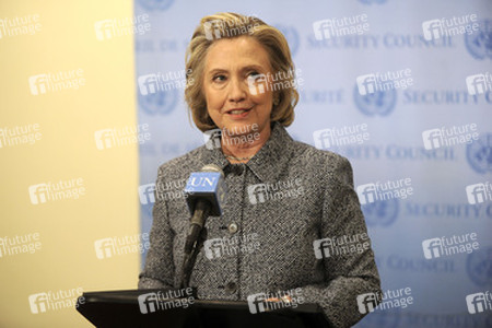 Hillary Clinton Pressekonferenz, New York
