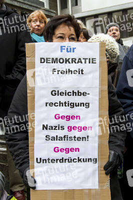 Demo gegen Rassismus, Salafisten und Pegida, Wuppertal