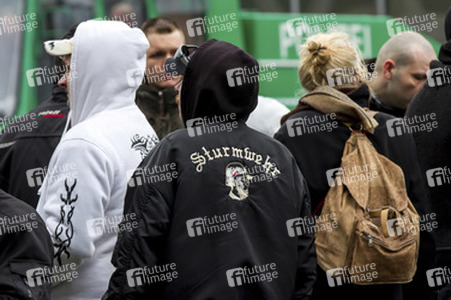Pegida Demonstration, Wuppertal