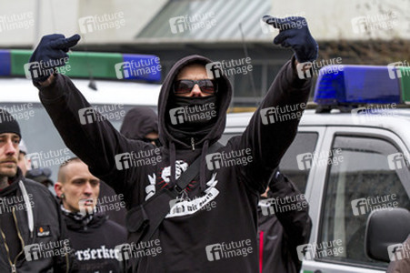 Pegida Demonstration, Wuppertal