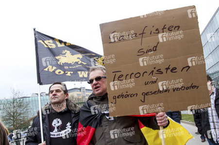 Pegida Demonstration, Wuppertal