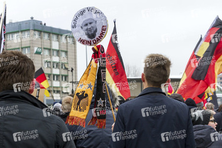 Pegida Demonstration, Wuppertal