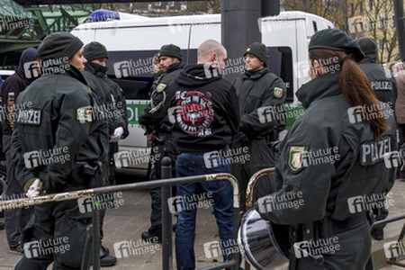 Pegida Demonstration, Wuppertal
