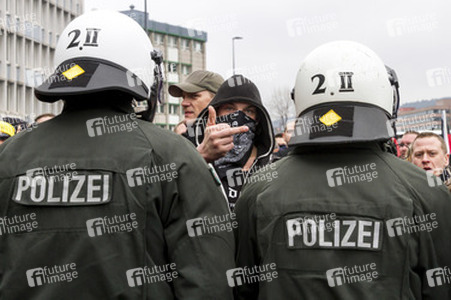 Pegida Demonstration, Wuppertal