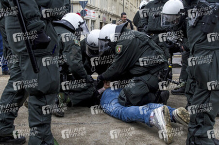 Pegida Demonstration, Wuppertal
