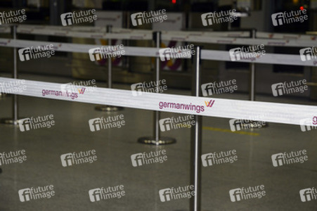 Flughafen Düsseldorf nach Flugzeugunglück