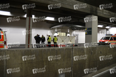 Flughafen Düsseldorf nach Flugzeugunglück