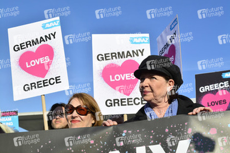 Solidariätsdemo für Griechenland, Berlin