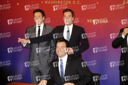 Jim Fallon bei Madame Tussauds, New York