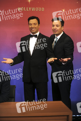 Jim Fallon bei Madame Tussauds, New York