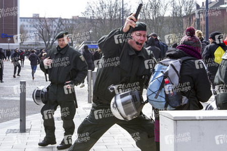 Demonstration gegen Neonazis, Dortmund
