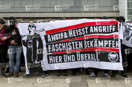 Demonstration gegen Neonazis, Dortmund