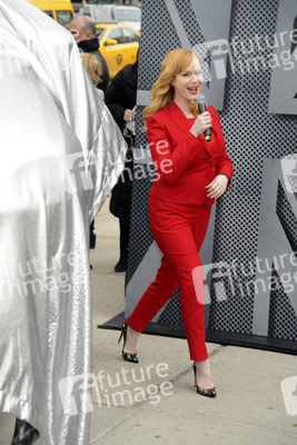 Jaguar 2016 XF Sedan Enthüllung mit Christina Hendricks, New York