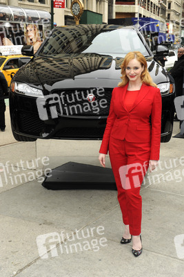 Jaguar 2016 XF Sedan Enthüllung mit Christina Hendricks, New York