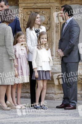 Ostermesse mit der spanischen Königsfamilie, Palma de Mallorca