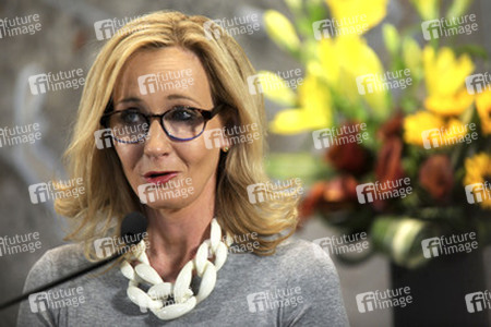 J.K. Rowling beleuchtet das Empire State Building, New York