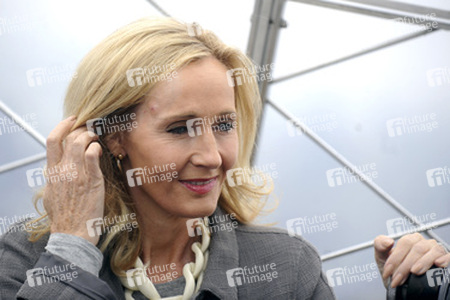 J.K. Rowling beleuchtet das Empire State Building, New York