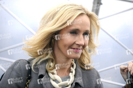 J.K. Rowling beleuchtet das Empire State Building, New York