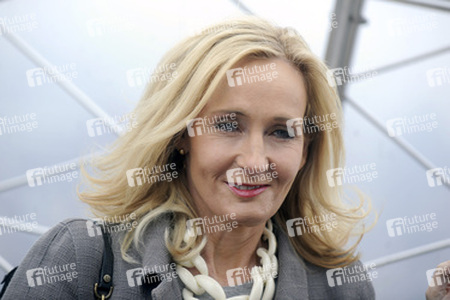 J.K. Rowling beleuchtet das Empire State Building, New York