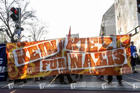 Demonstration gegen NPD-Kundgebung, Berlin