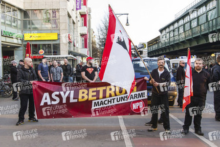 Demonstration gegen NPD-Kundgebung, Berlin