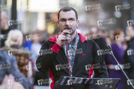 Demonstration gegen Neonazi-Kundgebung, Berlin