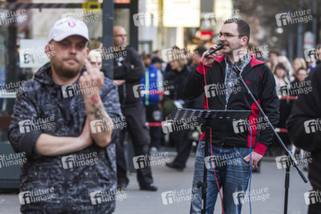 Demonstration gegen Neonazi-Kundgebung, Berlin