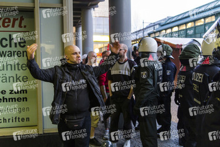 Demonstration gegen NPD-Kundgebung, Berlin