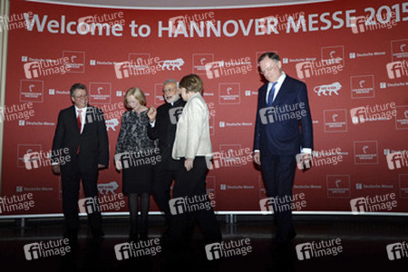 Eröffnung der Hannover Messe 2015