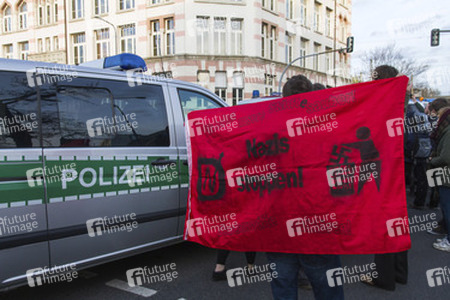 Proteste gegen Pegida Demonstration, Dresden