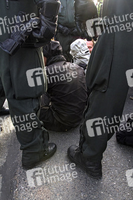 Proteste gegen Pegida Demonstration, Dresden