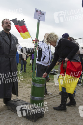 Pegida Demonstration, Dresden