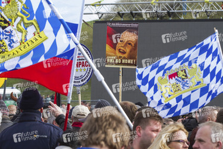 Pegida Demonstration, Dresden