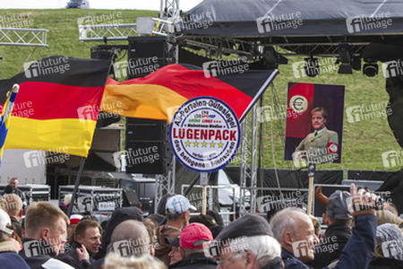 Pegida Demonstration, Dresden