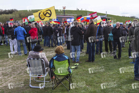 Pegida Demonstration, Dresden