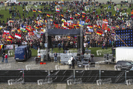 Pegida Demonstration, Dresden