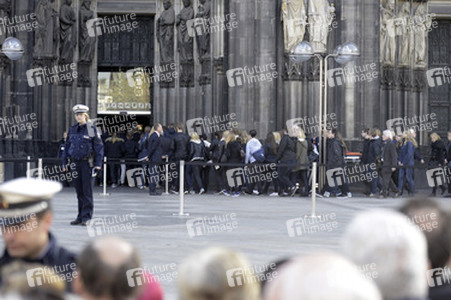 Zentrale Trauerfeier für die Opfer des Germanwings-Absturzes im Kölner Dom