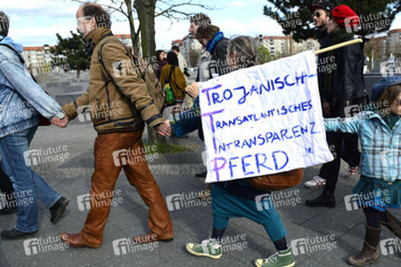 Aktiontag gegen das Freihandelsabkommen, Berlin