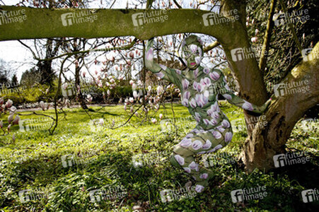 Magnolien / Magnolias Body Painting