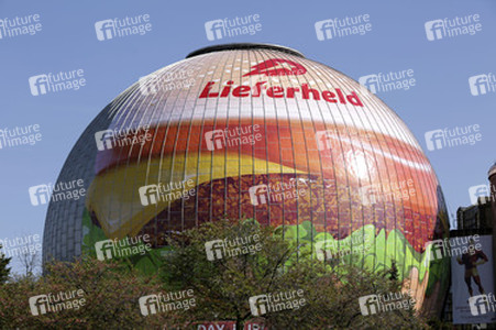 Zeiss-Großplanetarium Berlin als 30m großen Burger